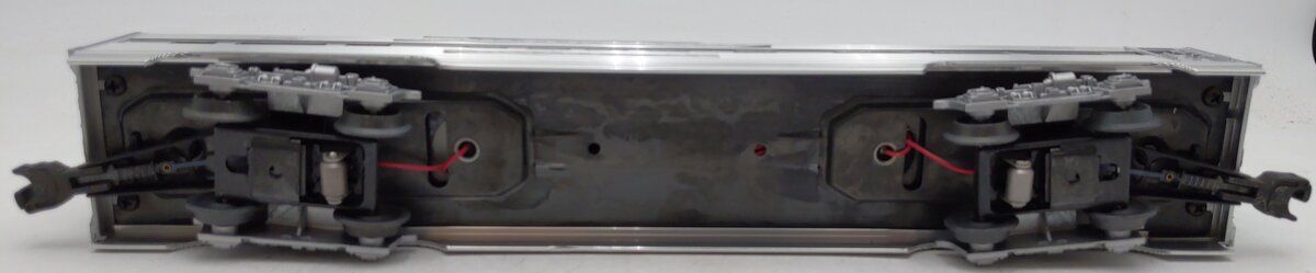 Lionel 6-19123 O Gauge California Zephyr "Silver Bronco" Aluminum Vista Dome Car EX/Box