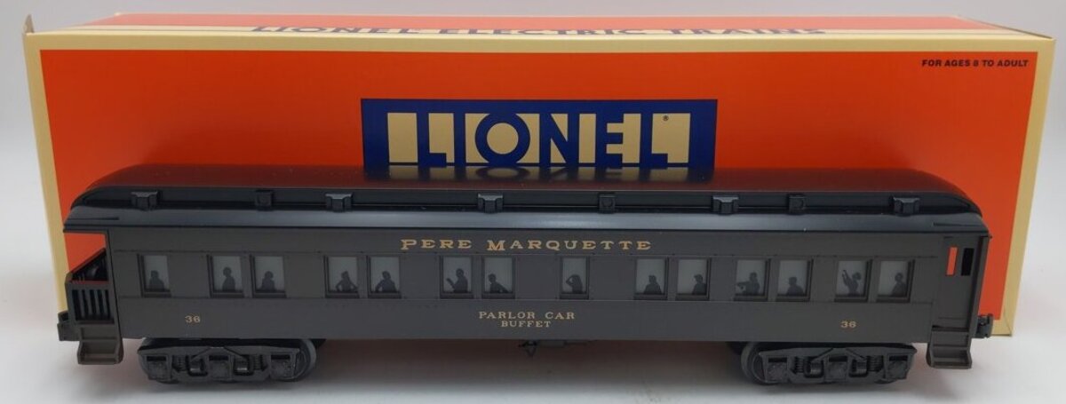 Lionel 6-19042 Pere Marquette Heavyweight Observation Car EX/Box