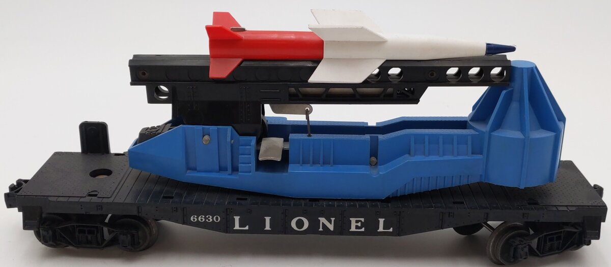 Lionel 6630 Vintage O IRBM Rocket Launcher VG