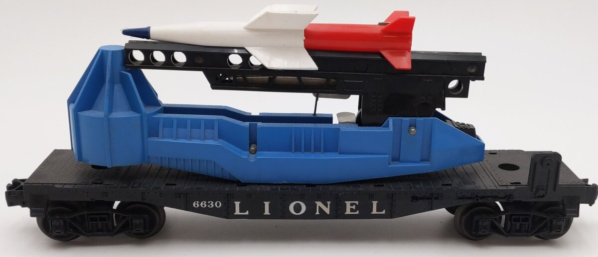 Lionel 6630 Vintage O IRBM Rocket Launcher VG
