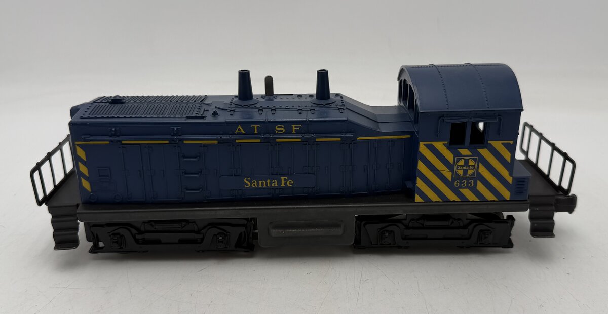 Lionel 633 VIntage O Santa Fe AT&SF NW-2 Diesel Switcher Yellow Safety Stripes VG