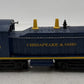 Lionel 624 Vintage O Chesapeake & Ohio NW-2 Powered Diesel Locomotive VG