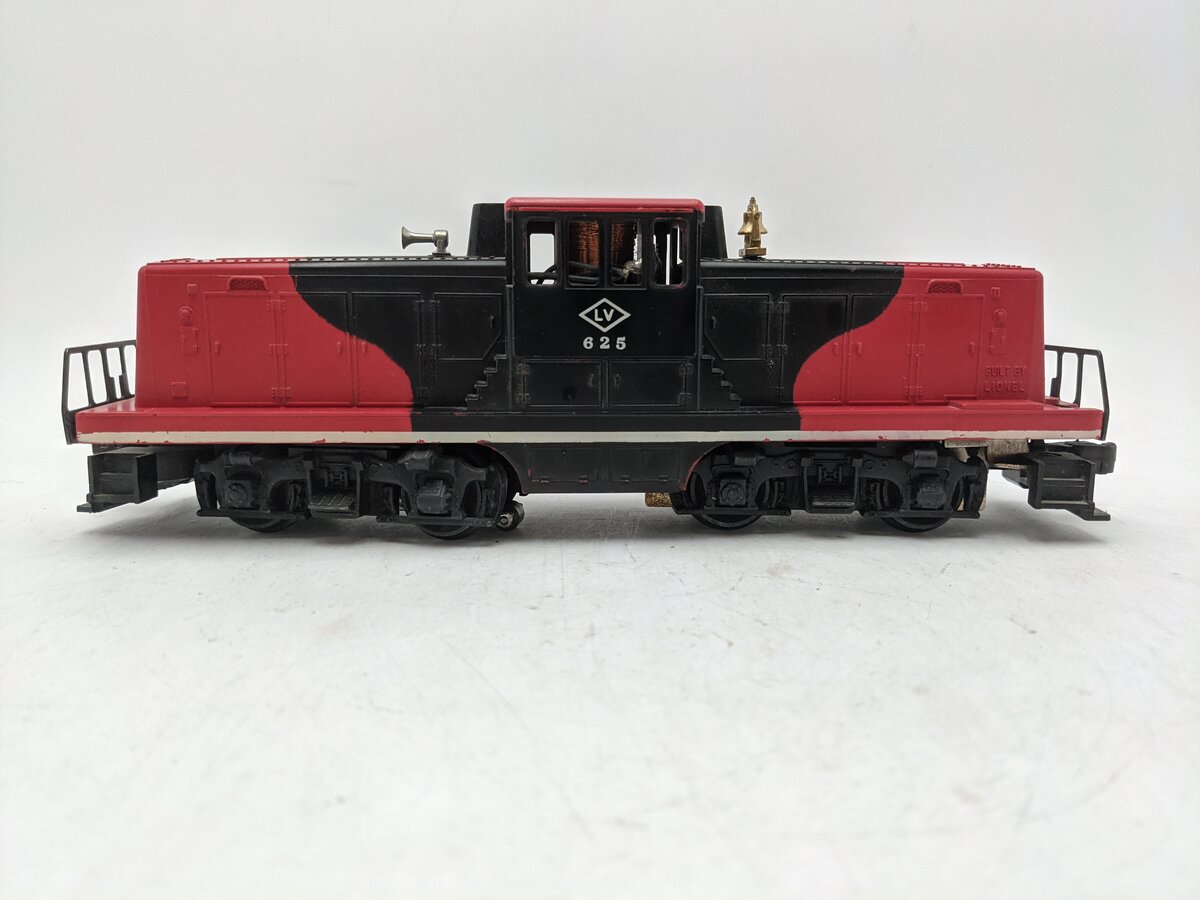 Lionel 625 Vintage O Lehigh Valley Red & Black 44 Ton Diesel Switcher EX