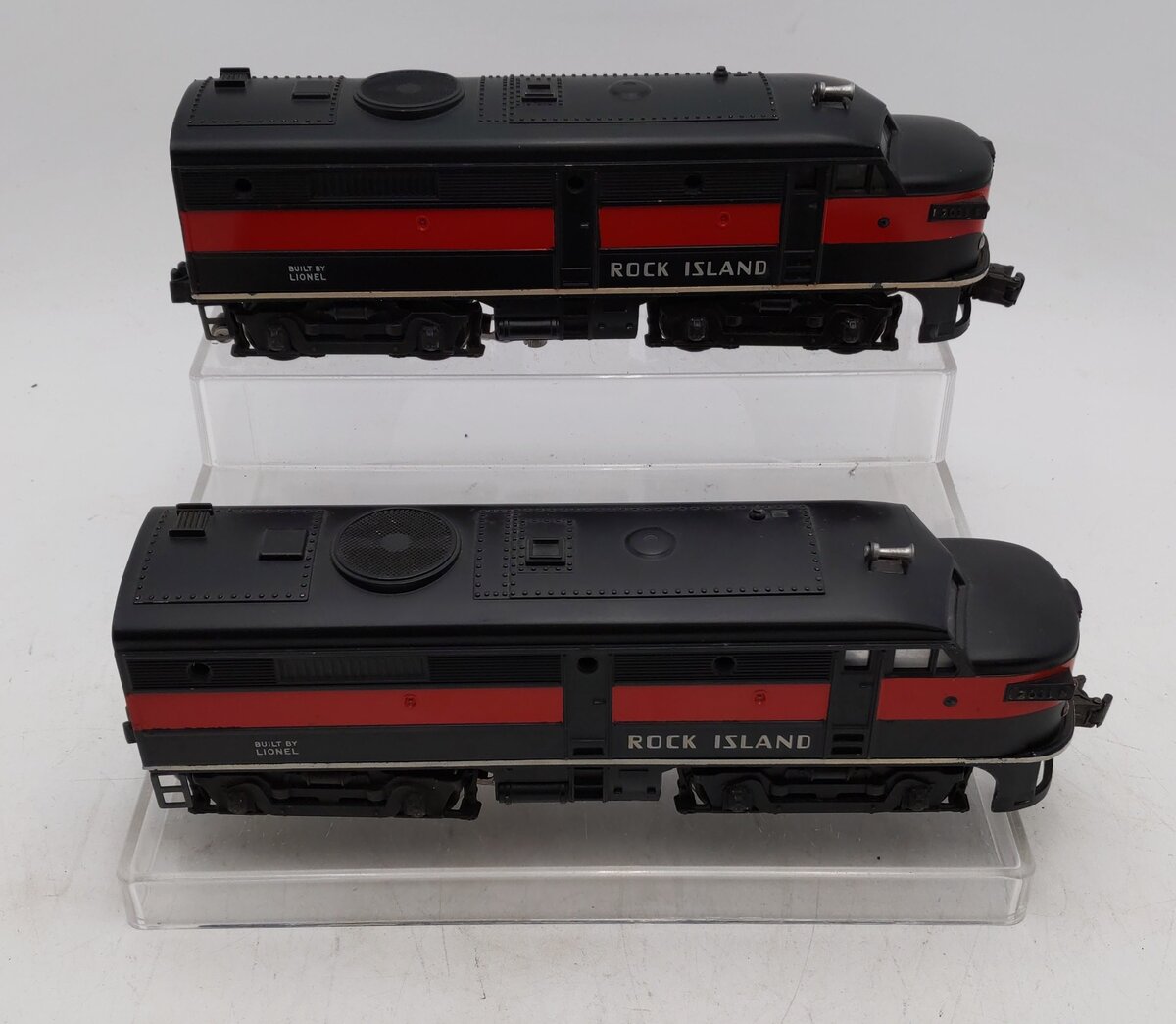 Lionel 2031 Vintage O Rock Island Alco AA Diesel Locomotive Set EX
