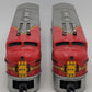 Lionel 2343 Vintage O Gauge Santa Fe F3 AA Diesel Locomotive Set EX