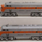Lionel 2345 Vintage O Western Pacific F3 AA Diesel Locomotive Set VG