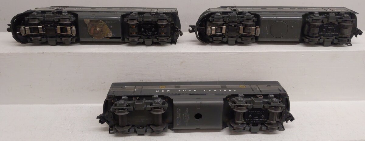 Lionel 2344 Vintage O New York Central F-3 ABA Diesel Locomotive Set VG