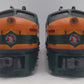 Lionel 2333 Vintage O Great Northern F3 AA Diesel Set - Custom Painted