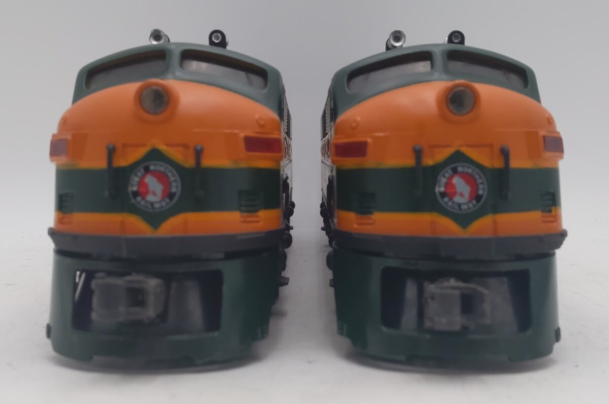 Lionel 2333 Vintage O Great Northern F3 AA Diesel Set - Custom Painted