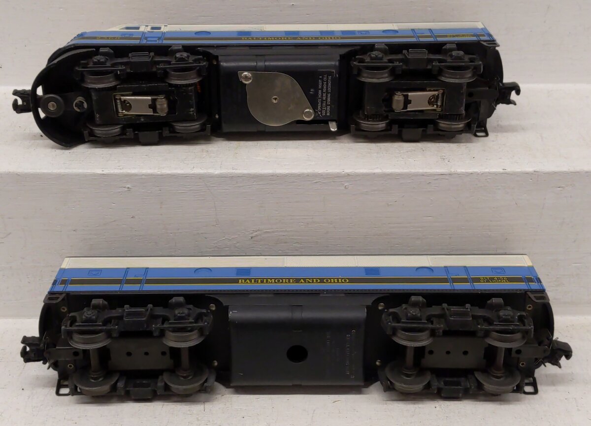 Lionel 2368 Vintage O Baltimore & Ohio F3 AB Diesel Locomotives EX