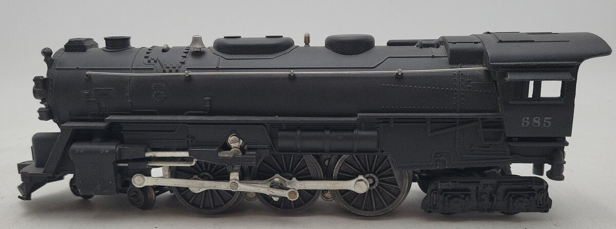 Lionel 685 Vintage O 4-6-4 Hudson Die-Cast Steam Locomotive EX