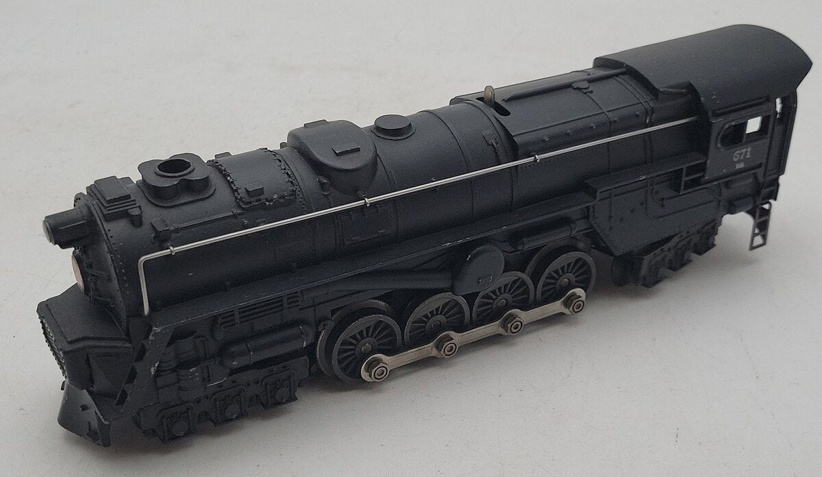 Lionel 671RR Vintage O Steam Loco- 52 Version w/o Magnetraction VG