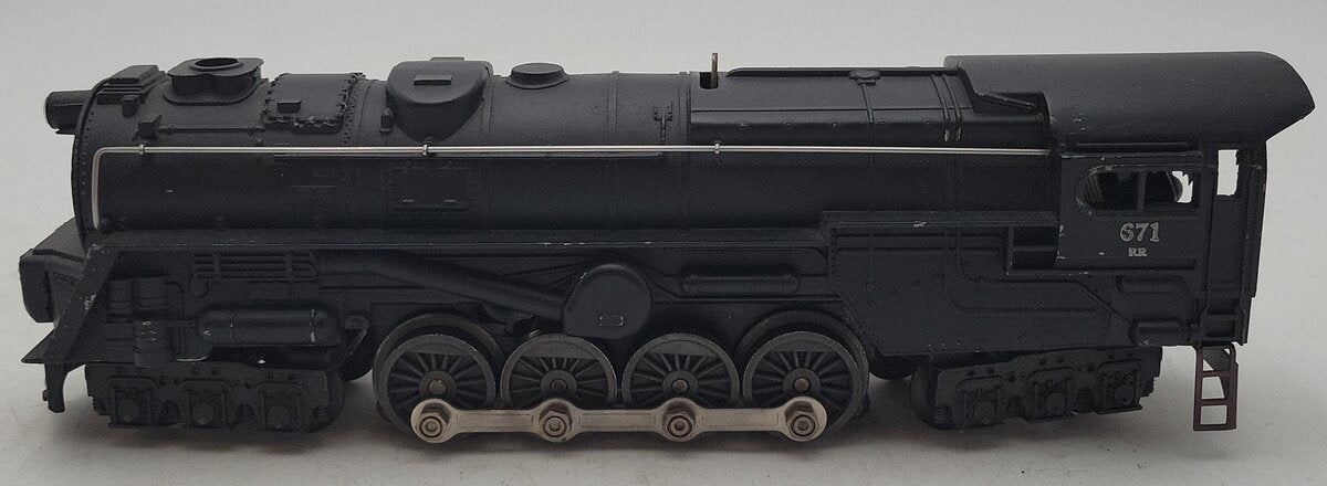 Lionel 671RR Vintage O Steam Loco- 52 Version w/o Magnetraction VG