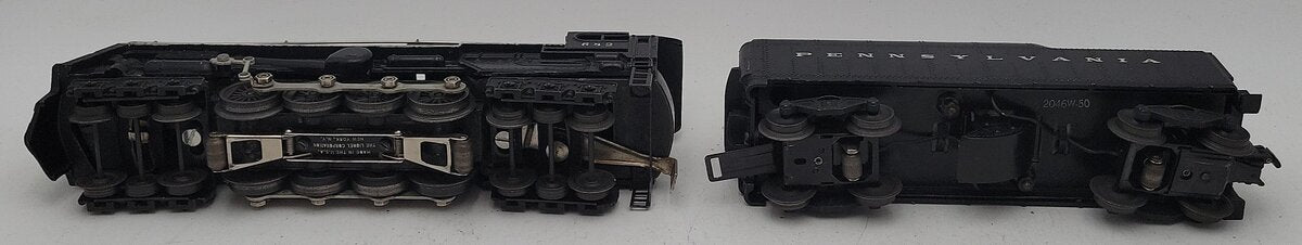 Lionel 682 Vintage O Postwar PRR 6-8-6 Steam Locomotive w/2046W-50 Tender EX