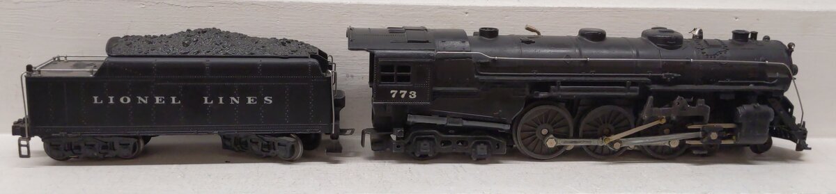 Lionel 773 Vintage O 4-6-4 Hudson Steam Locomotive w/2426W Tender - 1964 Version EX