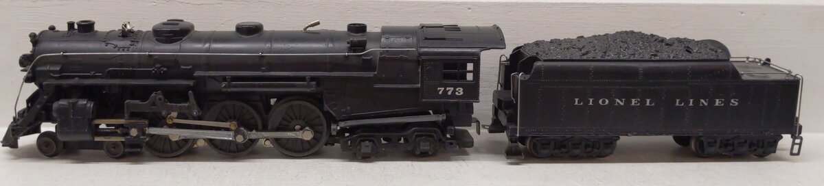 Lionel 773 Vintage O 4-6-4 Hudson Steam Locomotive w/2426W Tender - 1964 Version EX