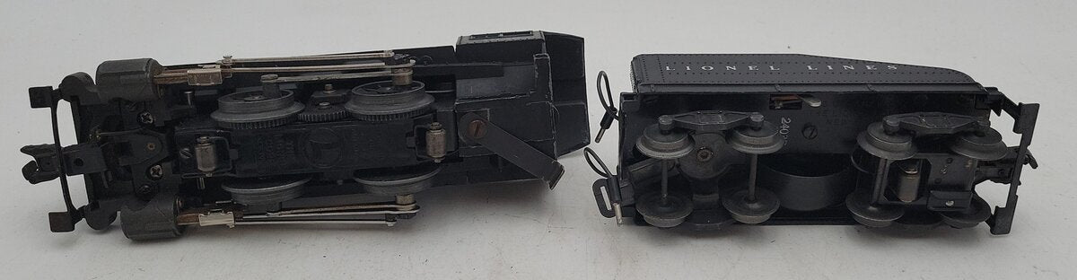 Lionel 1665 Vintage O Die-Cast 0-4-0 Steam Switcher w/Tender #2403B VG