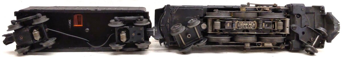 Lionel 2035 Vintage O 2-6-4 Die-Cast Postwar Steam Locomotive w 6466WX Tender