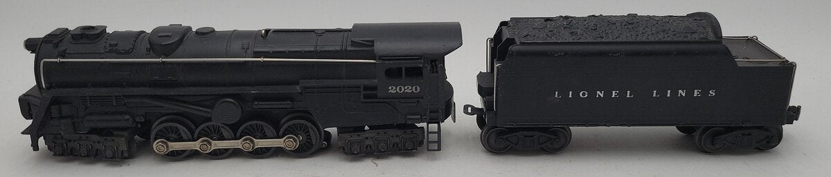 Lionel 2020 Vintage O 6-8-6 Steam Turbine Locomotive with 6020W Tender VG