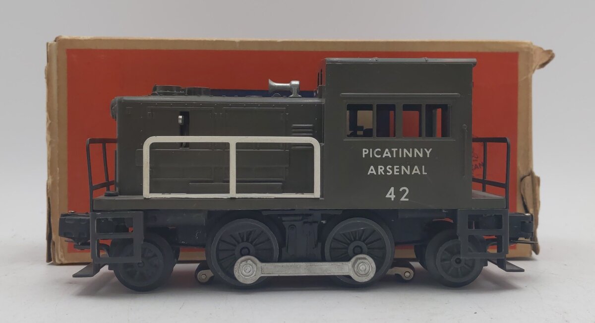 Lionel 42 Vintage O Picatinny Arsenal Switcher EX/Box