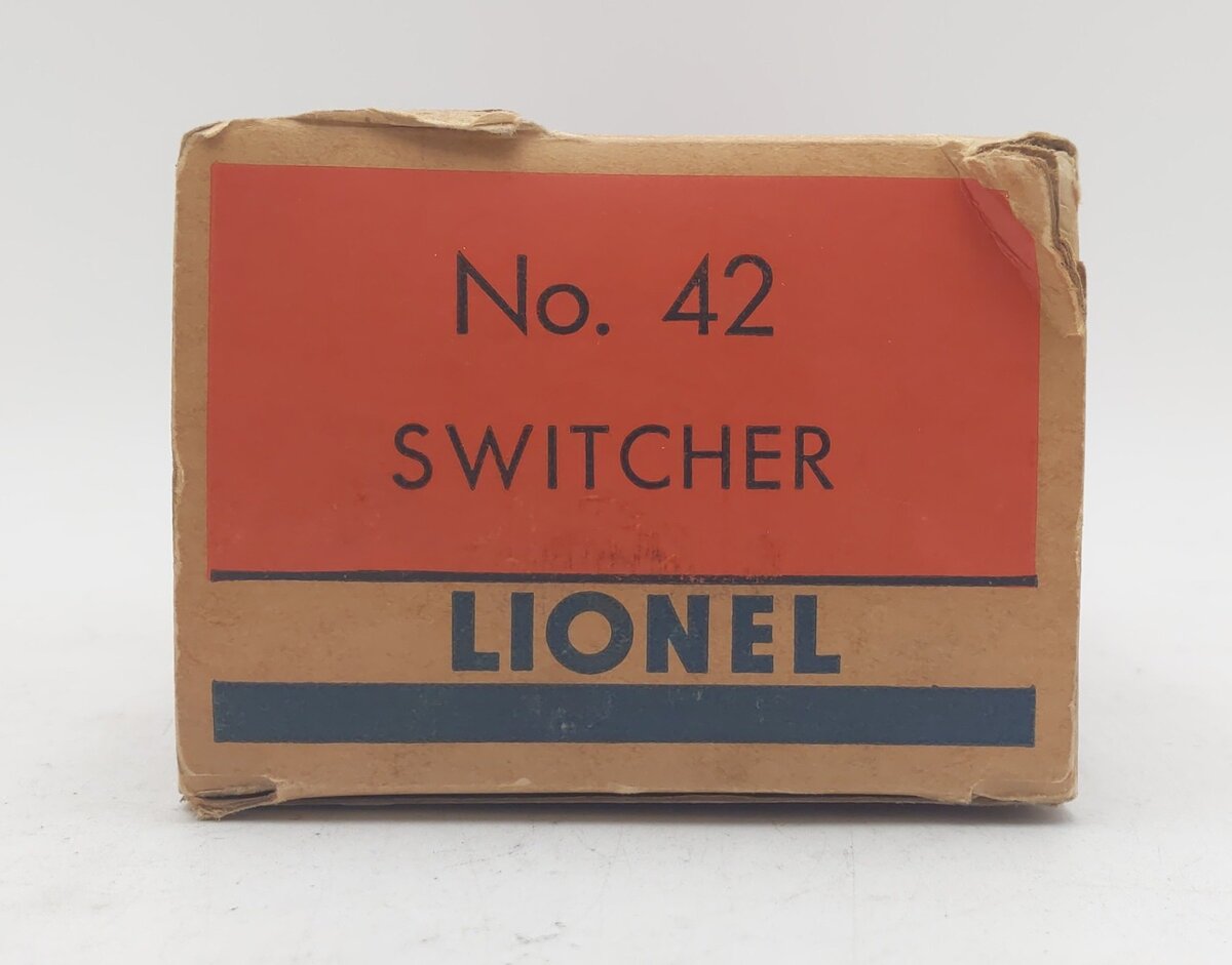 Lionel 42 Vintage O Picatinny Arsenal Switcher EX/Box