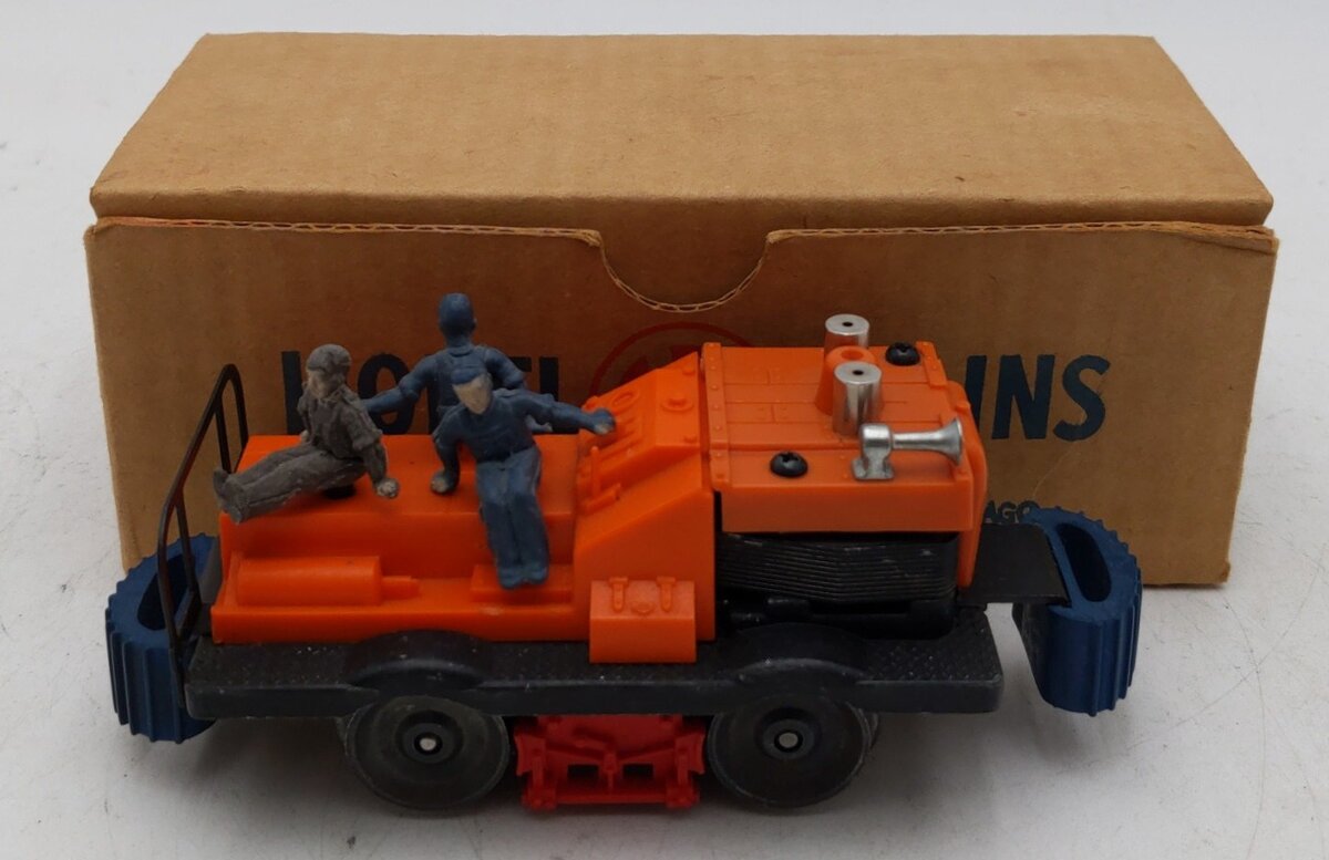 Lionel 50 Vintage O Gauge Postwar Motorized Gang Car w/3 Figures VG/Box