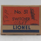 Lionel 51 Vintage O Navy Yard Turbine Powered Diesel Switcher EX/Box