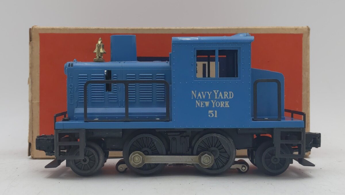 Lionel 51 Vintage O Navy Yard Turbine Powered Diesel Switcher EX/Box