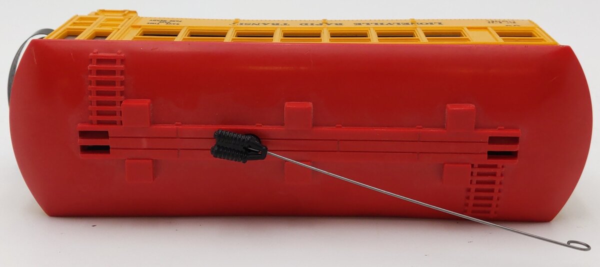 Lionel 60 Vintage O Gauge Postwar Lionelville Trolley with Black Lettering VG