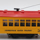 Lionel 60 Vintage O Gauge Postwar Lionelville Trolley with Black Lettering VG