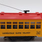 Lionel 60 Vintage O Gauge Postwar Lionelville Trolley with Black Lettering VG
