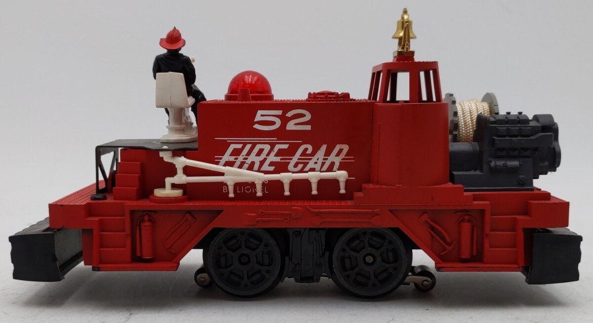 Lionel 52 Vintage O Motorized Fire Car VG/Box