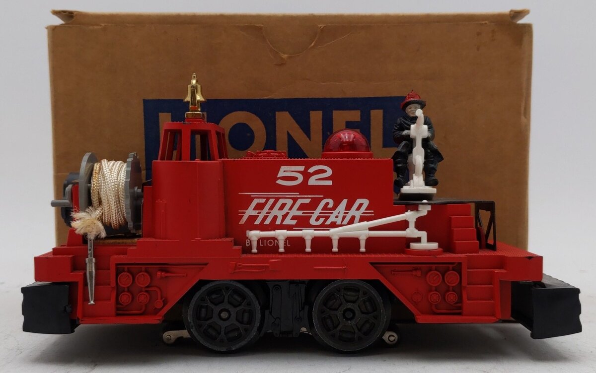 Lionel 52 Vintage O Motorized Fire Car VG/Box