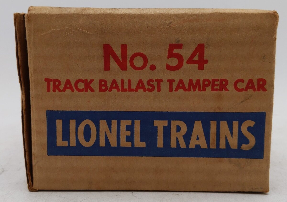 Lionel 54 Vintage O Postwar Ballast Tamper Car VG/Box
