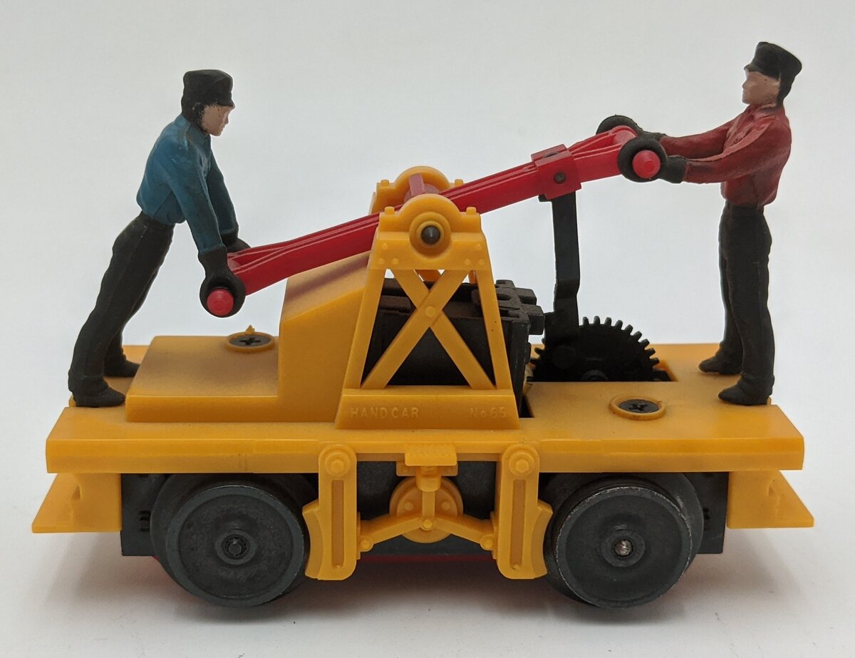 Lionel 65 Vintage O Gauge Postwar Motorized Hand Car VG