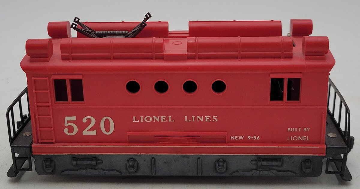 Lionel 520 Vintage O Postwar Powered Electric Box Cab Locomotive VG