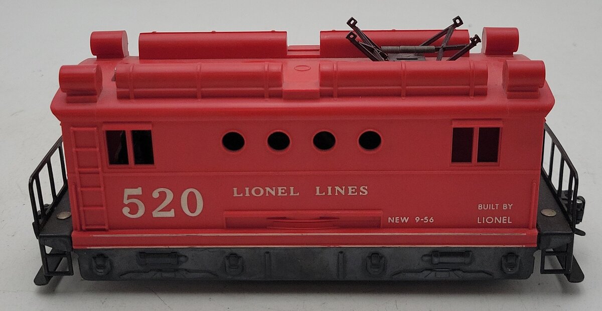 Lionel 520 Vintage O Postwar Powered Electric Box Cab Locomotive VG