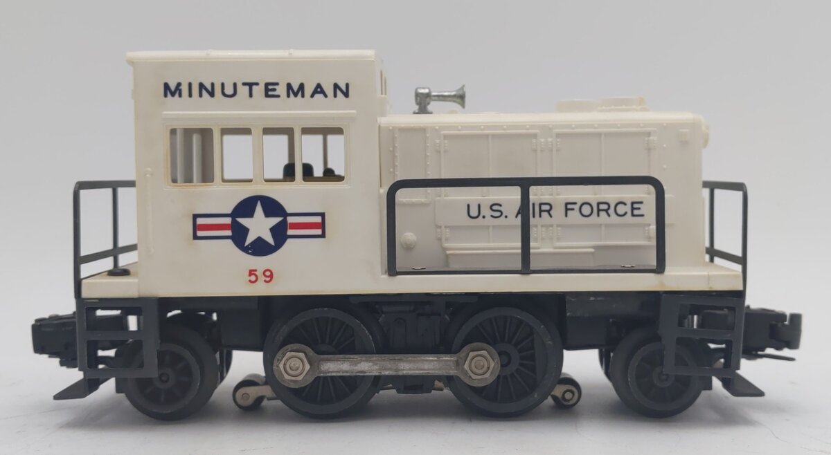 Lionel 59 Vintage O Air Force Minuteman 2-4-2 Gas Turbine Switcher VG