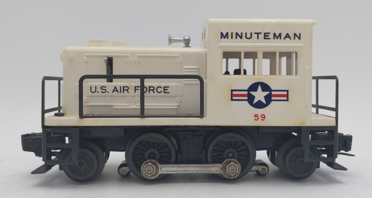 Lionel 59 Vintage O Air Force Minuteman 2-4-2 Gas Turbine Switcher VG