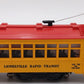 Lionel 60 Vintage O Gauge Postwar Lionelville Trolley with Black Lettering VG