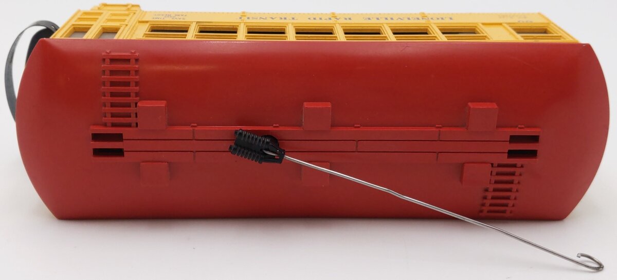 Lionel 60 Vintage O Lionelville Motorized Rapid Transit Trolley VG