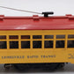 Lionel 60 Vintage O Lionelville Motorized Rapid Transit Trolley VG