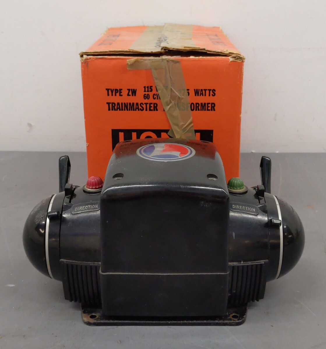 Lionel ZW Vintage O Gauge Trainmaster 275 Watt Transformer with Whistle VG/Box