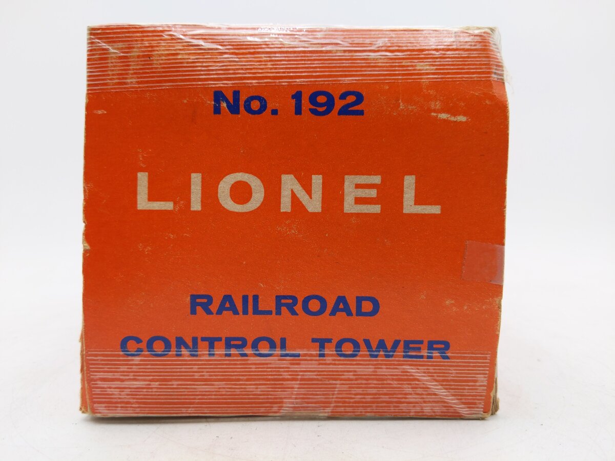 Lionel 192 Vintage O Operating Control Tower VG/Box