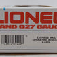 Lionel 6-9229 O Gauge Operating USPS Express Mail Boxcar EX/Box