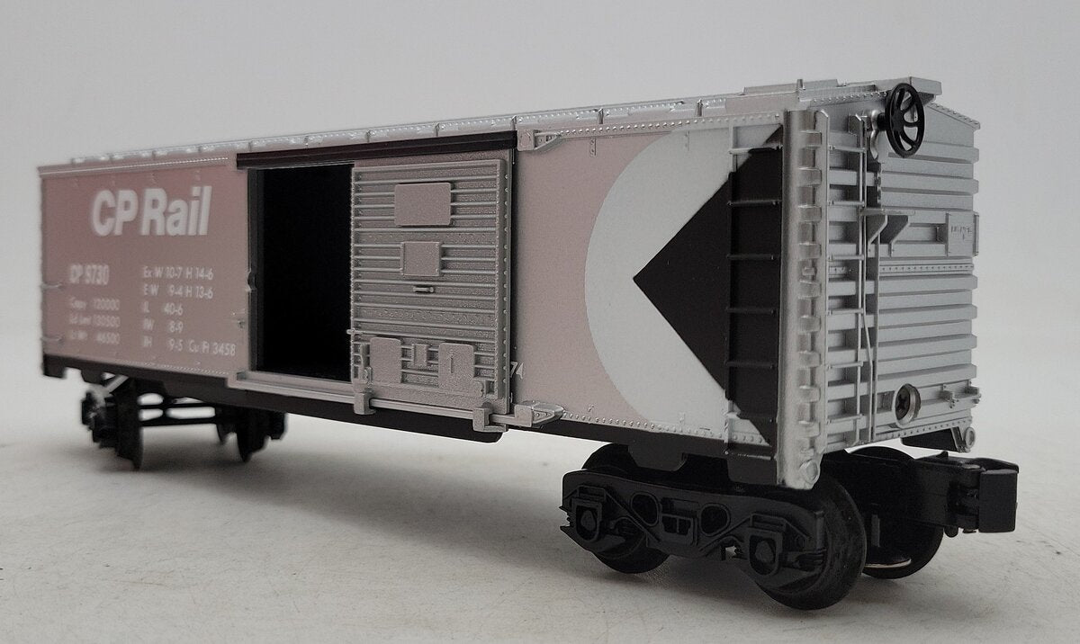 Lionel 6-9730 O Gauge CP Rail Boxcar - White Letter Version EX/Box