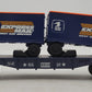Lionel 6-6531 O Gauge Express Mail Flatcar with Piggyback Trailers EX/Box