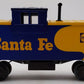 Lionel 6-6903 O Gauge Santa Fe Extended Vision Caboose EX/Box