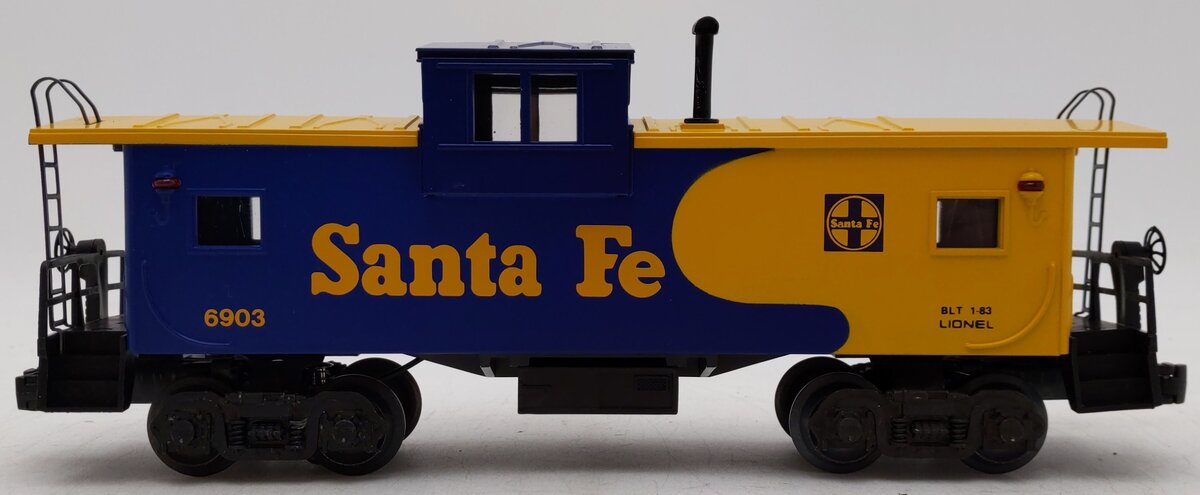 Lionel 6-6903 O Gauge Santa Fe Extended Vision Caboose EX/Box