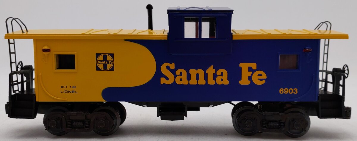 Lionel 6-6903 O Gauge Santa Fe Extended Vision Caboose EX/Box